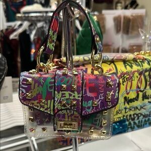 Colorful Graffiti Mini Bag